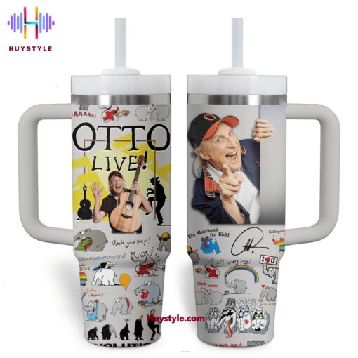 otto waalkes music custom stanley quencher 40oz stainless steel tumbler with handle icwnp