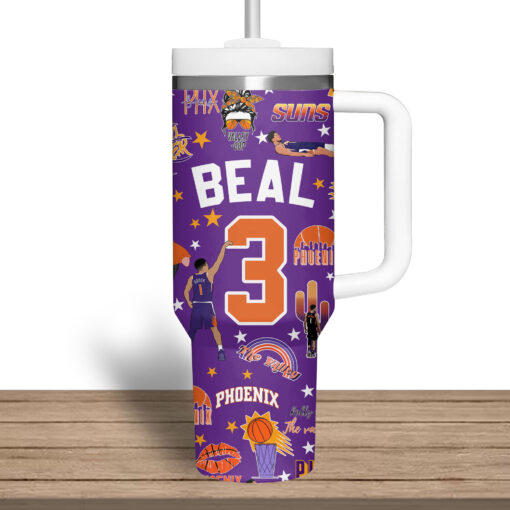 phoenix suns nba custom stanley quencher 40oz stainless steel tumbler ol2v3