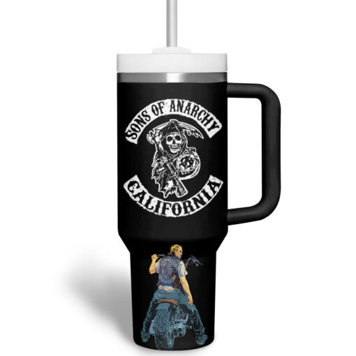 sons of anarchy tv series custom stanley quencher 40oz stainless steel tumbler ltsqt