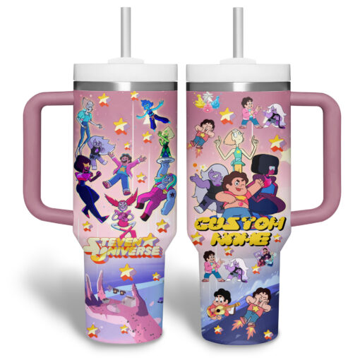 steven universe tv series custom stanley quencher 40oz stainless steel tumbler 6ysor