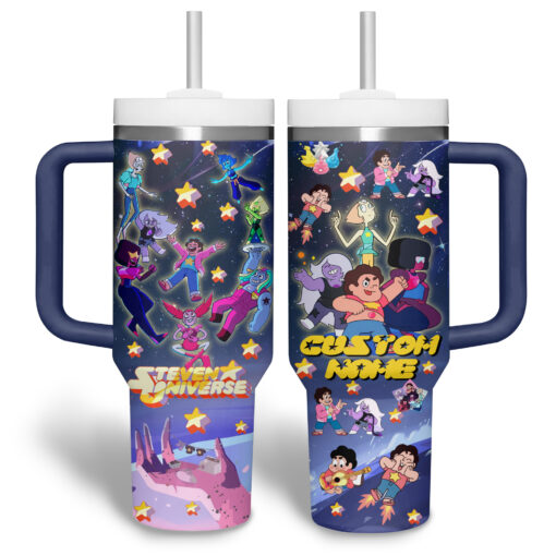 steven universe tv series custom stanley quencher 40oz stainless steel tumbler