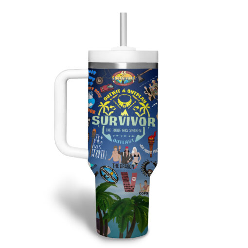 survivors tv series custom stanley quencher 40oz stainless steel tumbler suk81