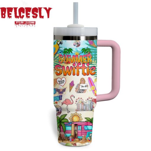 taylor swift music custom stanley quencher 40oz stainless steel tumbler with handle b40gj