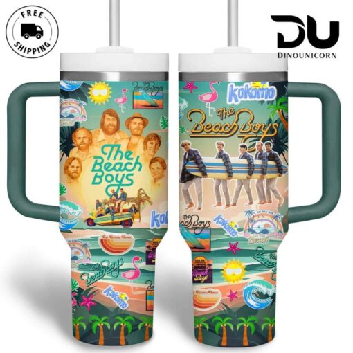 the beach boys music custom stanley quencher 40oz stainless steel tumbler with handle 68ju2 1 800x800 1