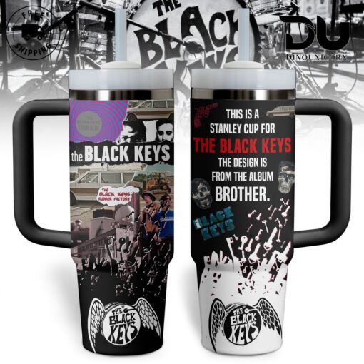 the black keys music custom stanley quencher 40oz stainless steel tumbler with handle rvhpn 1