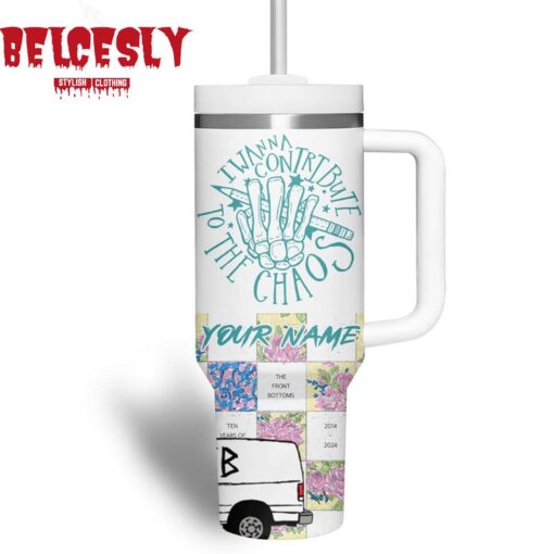 the front bottoms music custom stanley quencher 40oz stainless steel tumbler with handle ec5rr