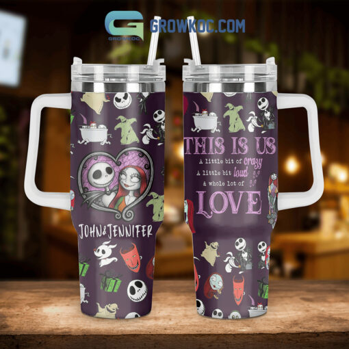 the night before christmas cartoon custom stanley quencher 40oz stainless steel tumbler with handle l77uz