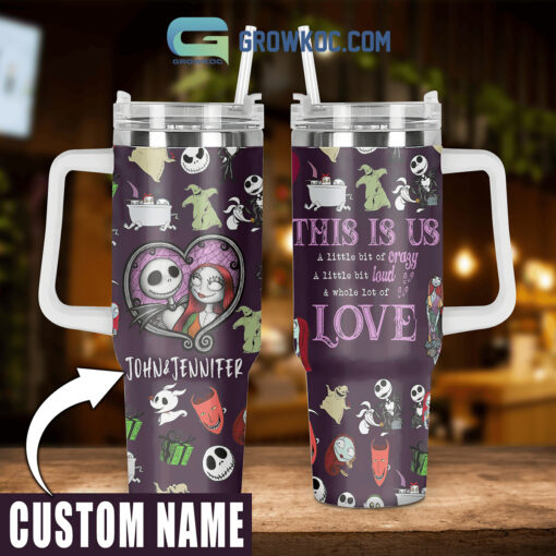 the night before christmas cartoon custom stanley quencher 40oz stainless steel tumbler with handle w288k 1