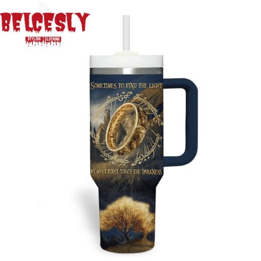 the rings of power tv series custom stanley quencher 40oz stainless steel tumbler with handle 5e9gc