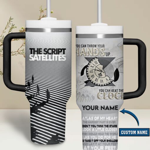 the script music custom stanley quencher 40oz stainless steel tumbler with handle 0rbck