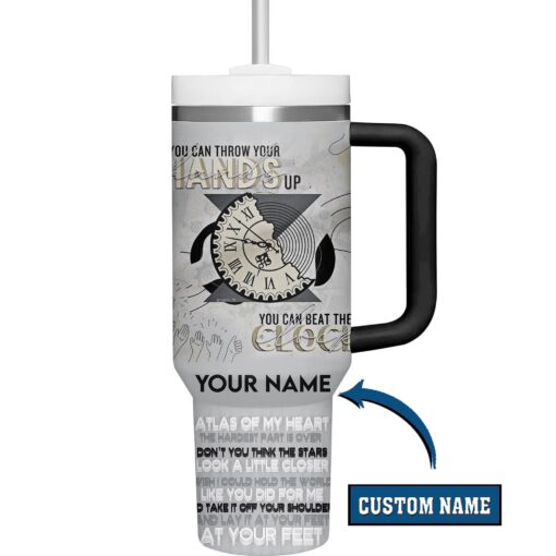 the script music custom stanley quencher 40oz stainless steel tumbler with handle mma1e