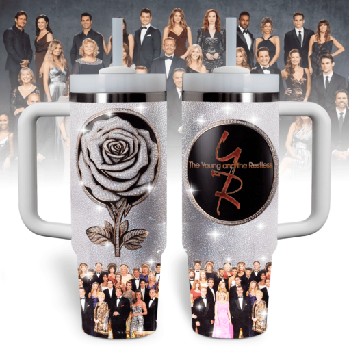 the young and the restless tv series custom stanley quencher 40oz stainless steel tumbler with handle vwkrv