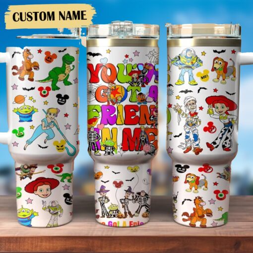 toy story disney tv series custom stanley quencher 40oz stainless steel tumbler with handle hl4t6 1