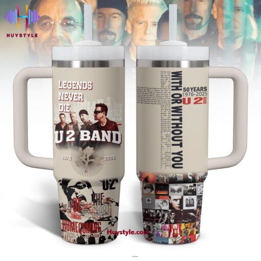 u2 music custom stanley quencher 40oz stainless steel tumbler with handle buhlj 1