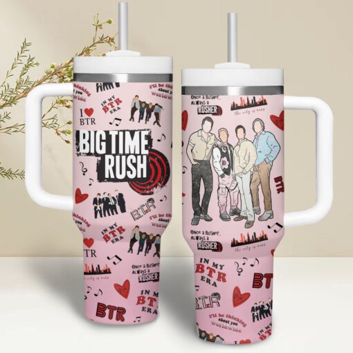 big time rush music custom stanley quencher 40oz stainless steel yqcls 1