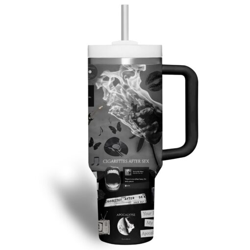 cigarettes after sex music custom stanley quencher 40oz stainless steel tumbler with handle ks3ha