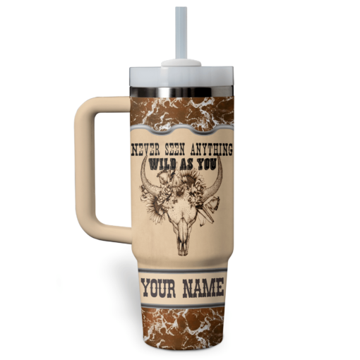 cody johnson music custom stanley quencher 40oz stainless steel tumbler with handle fz3qr