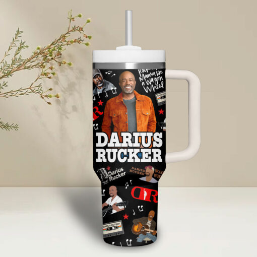 darius rucker music custom stanley quencher 40oz stainless steel