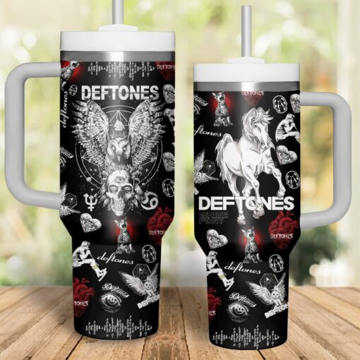 deftones music custom stanley quencher 40oz stainless steel zajt6 1