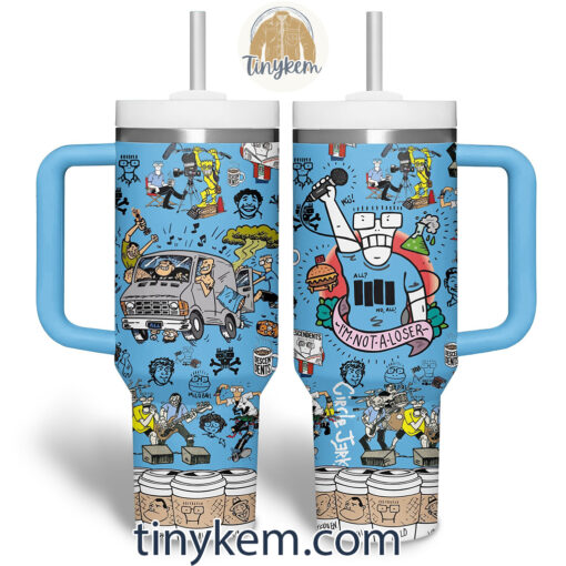 descendents and circle jerks tour music custom stanley quencher 40oz stainless steel tumbler with handle vt9kc 1