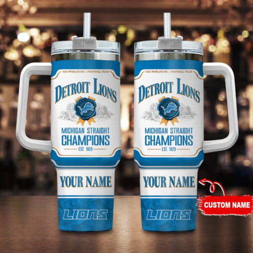 detroit lions nfl jim beam custom stanley quencher 40oz stainless steel tumbler with handle mtoo6 1