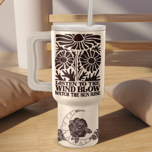 fleetwood mac band music custom stanley quencher 40oz stainless steel tumbler with handle 9q46s