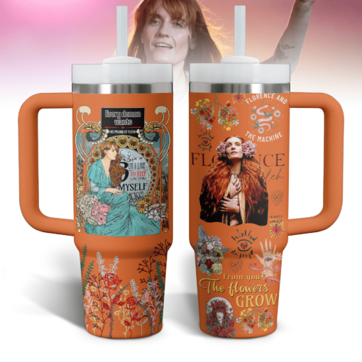 florence the machine music custom stanley quencher 40oz stainless steel tumbler with handle znyqf 1