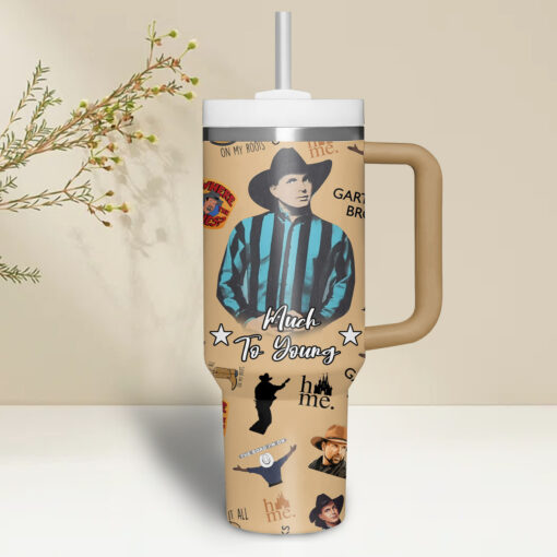 garth brooks music custom stanley quencher 40oz stainless steel n9asm