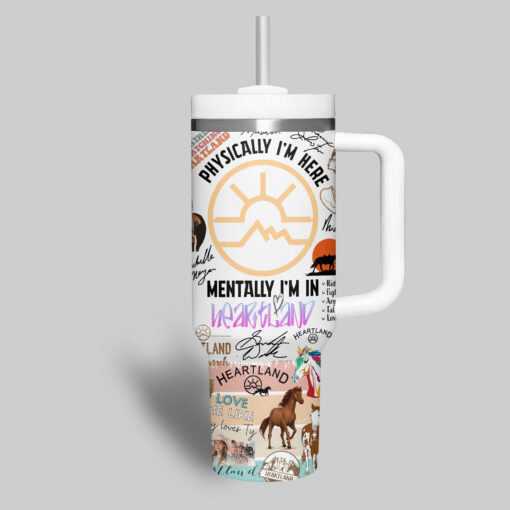 heartland tv series custom stanley quencher 40oz stainless steel tumbler with handle gygre