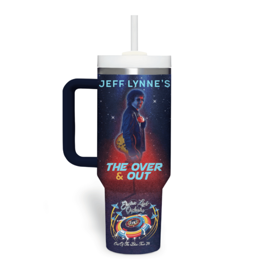 jeff lynne music custom stanley quencher 40oz stainless steel tumbler with handle lfutt