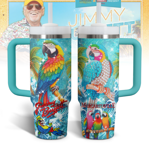 jimmy buffett music custom stanley quencher 40oz stainless steel tumbler with handle g0zzs 1