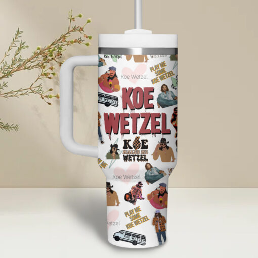 koe wetzel music custom stanley quencher 40oz stainless steel 185bv