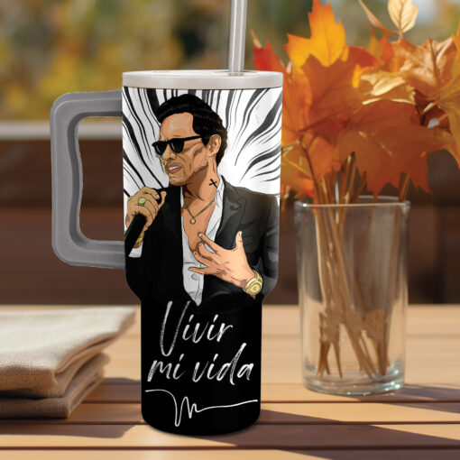 marc anthony music custom stanley quencher 40oz stainless steel tumbler with handle vbccq