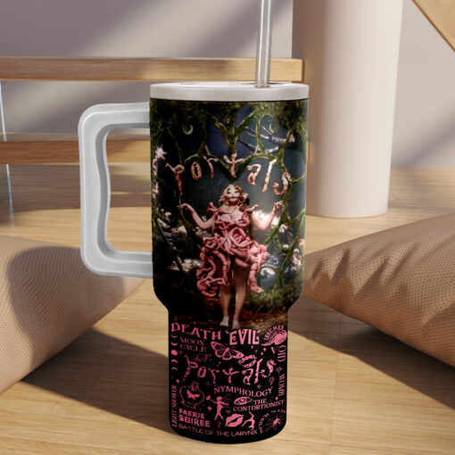 melanie martinez portals music custom stanley quencher 40oz stainless steel tumbler with handle 3gmvm