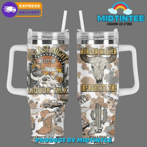 morgan wallen one night at a time music custom stanley quencher 40oz stainless steel tumbler with handle 7k4vo 1