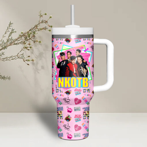 new kids on the block music custom stanley quencher 40oz stainless steel