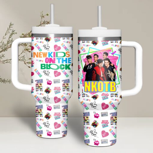 new kids on the block music custom stanley quencher 40oz stainless steel w7atp