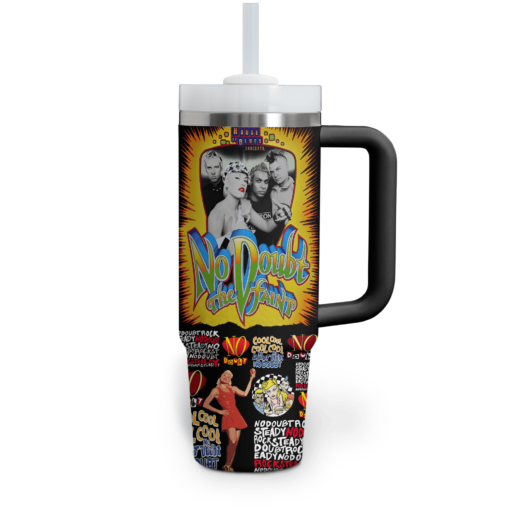 no doubt music custom stanley quencher 40oz stainless steel tumbler with handle ik168