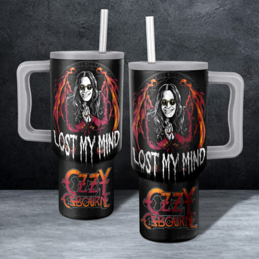 ozzy osbourne black sabbath music custom stanley quencher 40oz stainless steel tumbler with handle enuwe 1