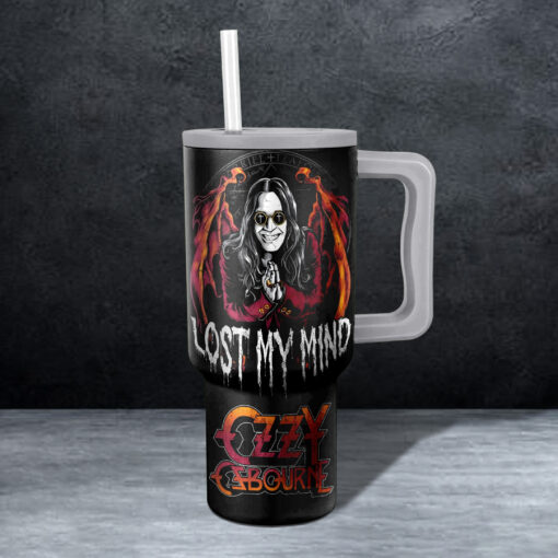 ozzy osbourne black sabbath music custom stanley quencher 40oz stainless steel tumbler with handle fog5r