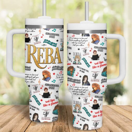 reba mcentire music custom stanley quencher 40oz stainless steel lhu4n 1