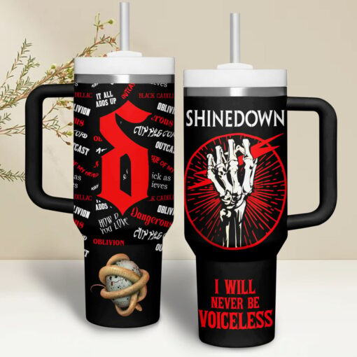 shinedown music custom stanley quencher 40oz stainless steel 2fiqy 1