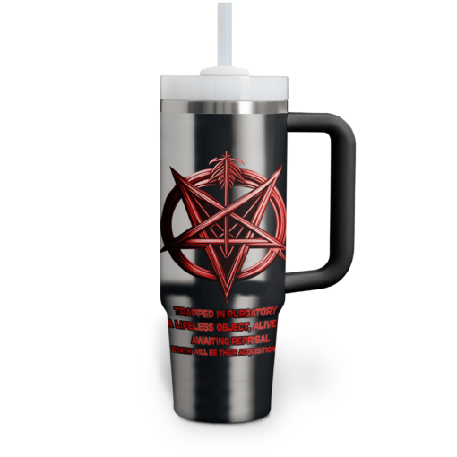 slayer musiccustom stanley quencher 40oz stainless steel tumbler with handle ddara