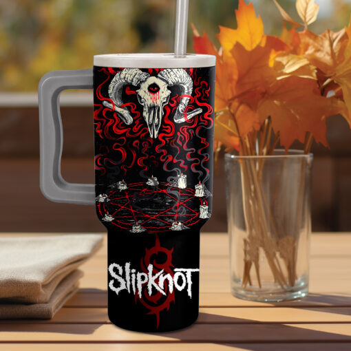 slipknot music custom stanley quencher 40oz stainless steel jwhq5