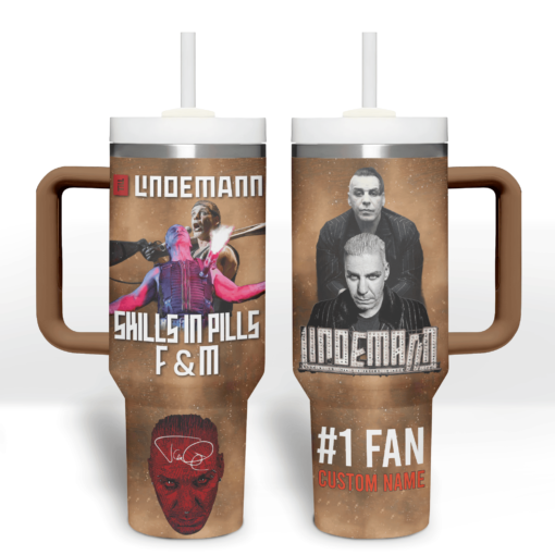 till lindemann music custom stanley quencher 40oz stainless steel tumbler with handle iqdrz