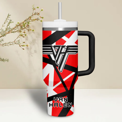 van halen music custom stanley quencher 40oz stainless steel bh94q